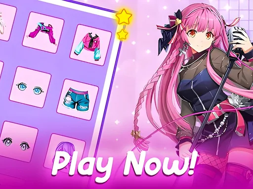 Anime Dress Up Moe Girl Games