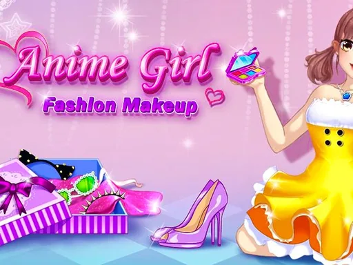 Anime Girl Fashion Make Up