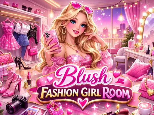 Blush Fashion Girl Room