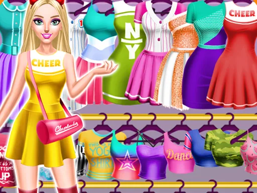 Cheerleader Magazine Dress & Makeover