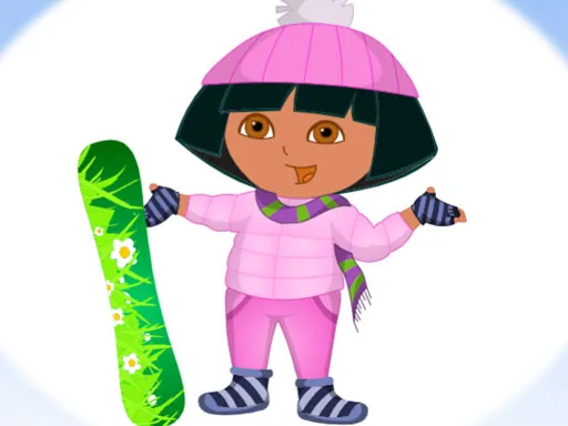 Dora Ski Winter Dressup