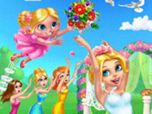 Flower Girl Wedding Day - The Happiest Day