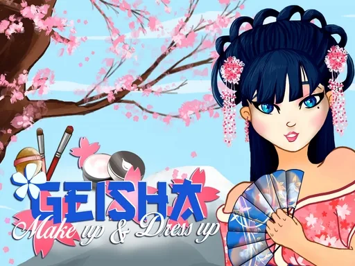 Geisha Make Up & Dress Up