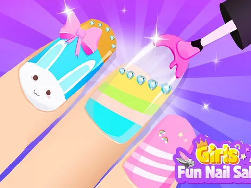 Girls Fun Nail Salon
