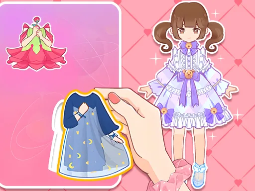 Paper Doll For Girls Dress Up Game