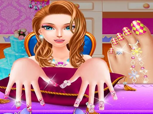 Fashion Nail Salon Game
